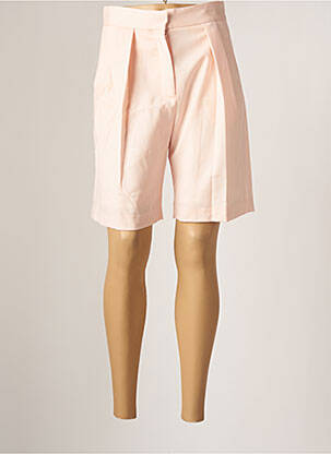 Bermudă talie înaltă talie înaltă roz MARGAUX LONNBERG femeie