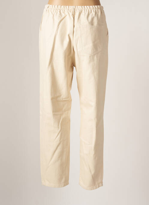 Pantalon drept bej ROSEANNA femeie