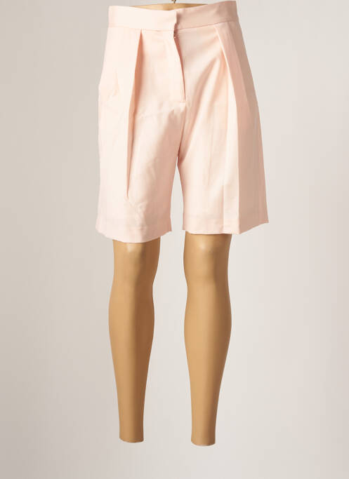 Bermudă talie înaltă talie înaltă roz MARGAUX LONNBERG femme