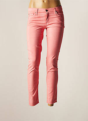 Pantalon 7/8 elasticitate mărime normală roz 7 FOR ALL MANKIND femeie