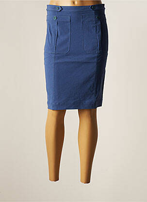 Fustă midi albastru BURBERRY femeie