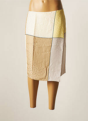 Fustă midi bej PAUL SMITH femeie