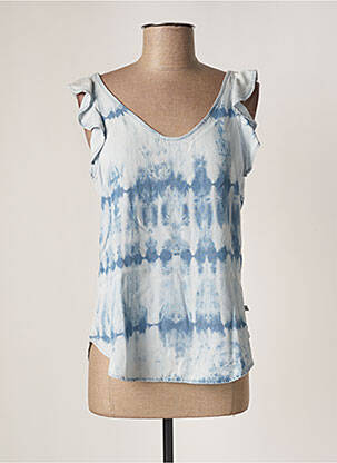 Top albastru LE TEMPS DES CERISES femeie