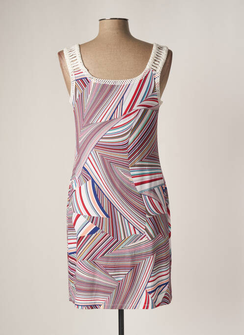 Rochie midi violet LO! LES FILLES femeie