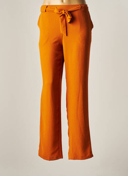 Pantalon drept portocaliu TINTA STYLE femeie