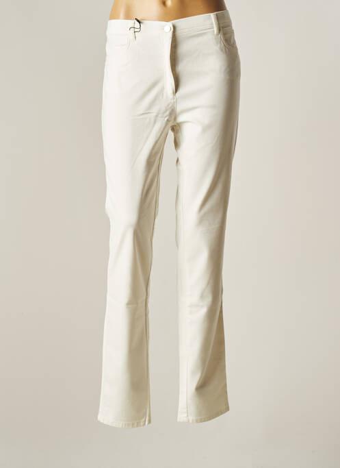 Pantalon slim alb EUGEN KLEIN femeie