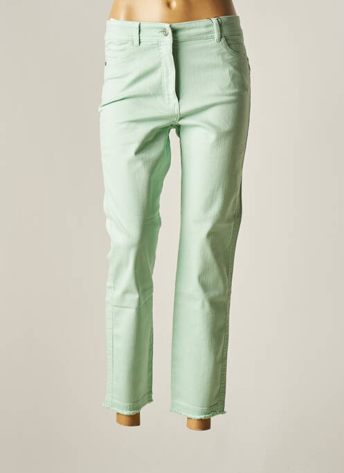 Blugi cu croială slim verde OLSEN femeie