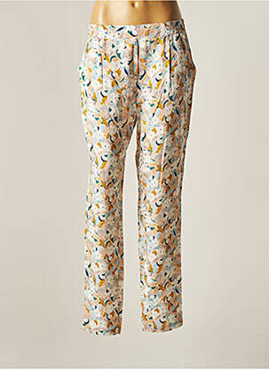 Pantalon chino roz LE PETIT BAIGNEUR femeie