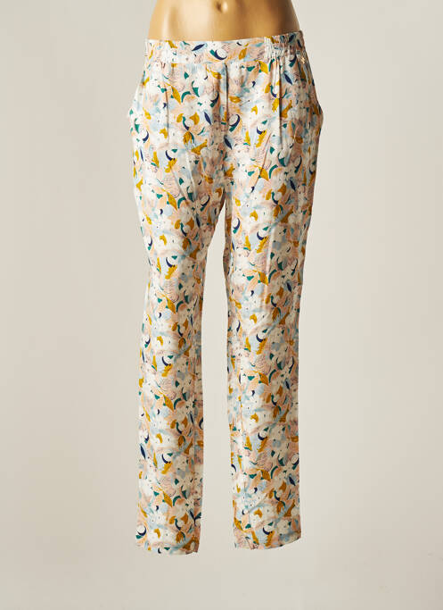 Pantalon chino roz LE PETIT BAIGNEUR femeie