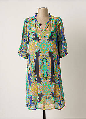 Rochie midi verde CREAM femeie