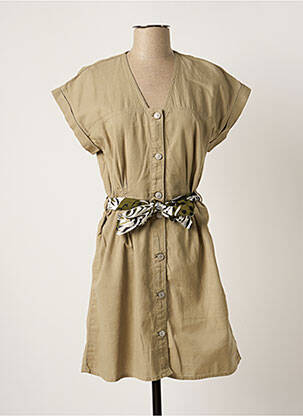 Rochie scurtă verde LE TEMPS DES CERISES femeie