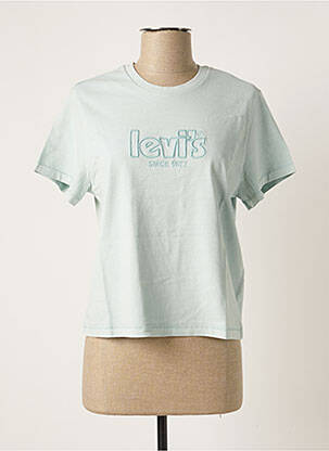 Tricou albastru LEVIS femeie