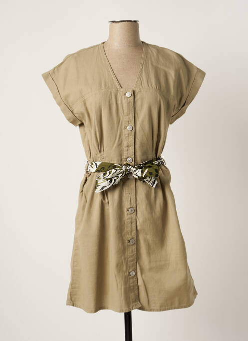 Rochie scurtă verde LE TEMPS DES CERISES femeie