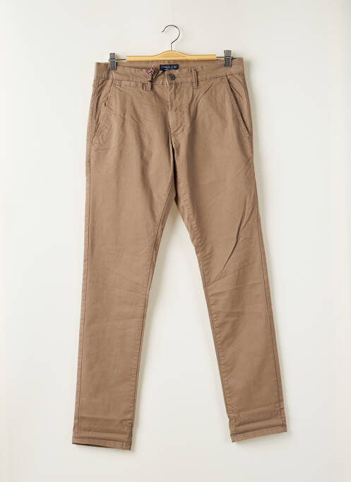 Pantalon chino gri TEDDY SMITH bărbat