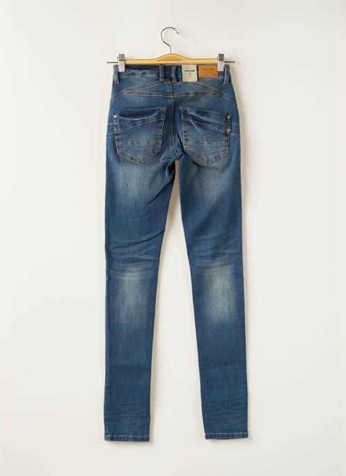 Blugi skinny albastru CREAM femeie