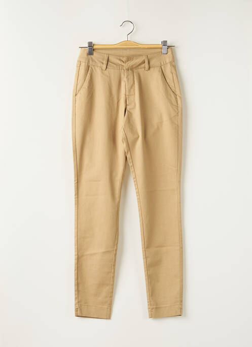 Pantalon chino bej KAFFE femeie
