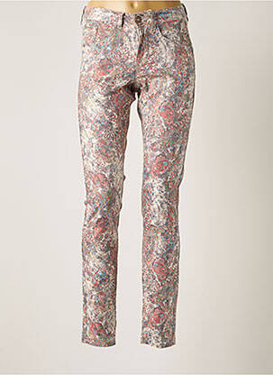 Pantalon slim bej CREAM femeie