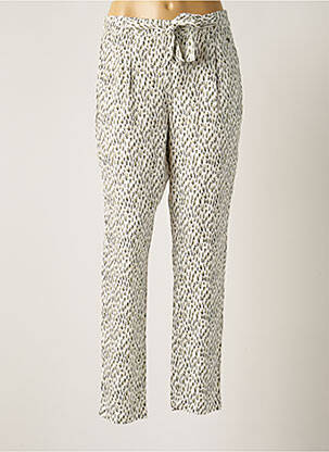 Pantalon slim alb GARCIA femeie