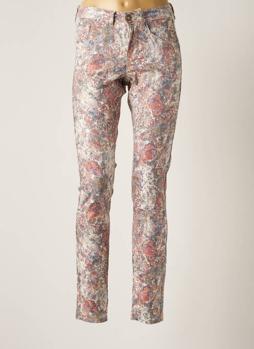 Pantalon slim bej CREAM femeie