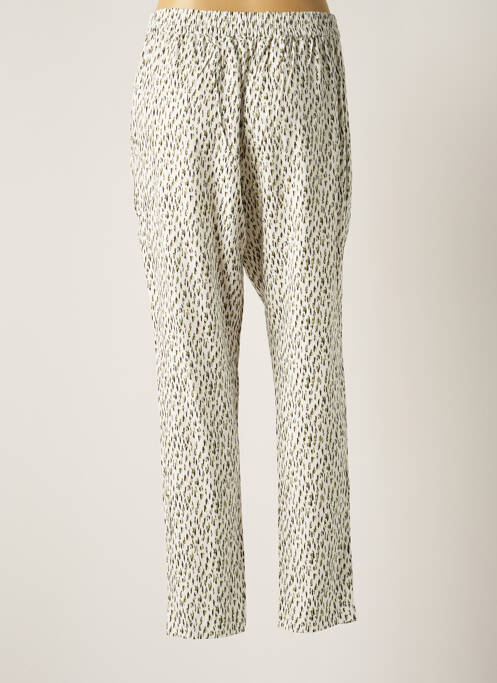 Pantalon slim alb GARCIA femeie
