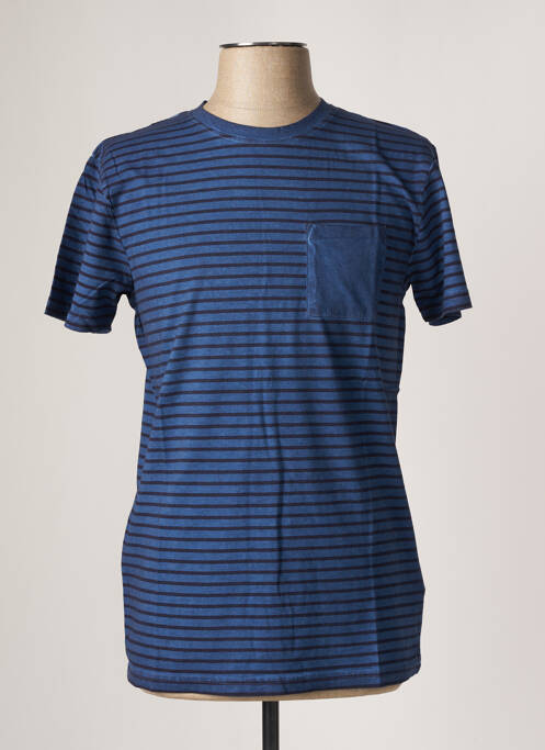 Tricou albastru LE TEMPS DES CERISES bărbat