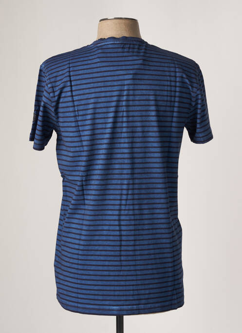 Tricou albastru LE TEMPS DES CERISES bărbat