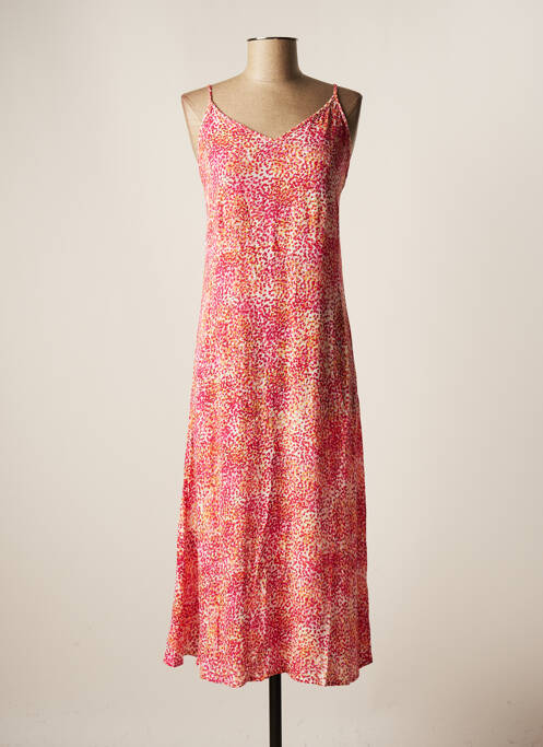 Rochie midi roz VERO MODA femeie