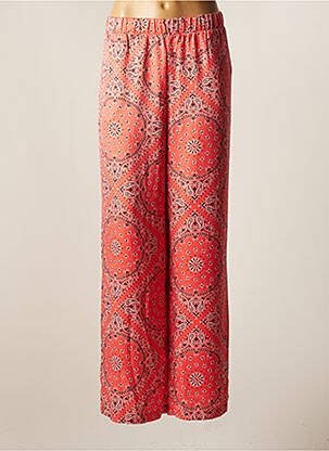 Pantalon larg roz VERO MODA femeie