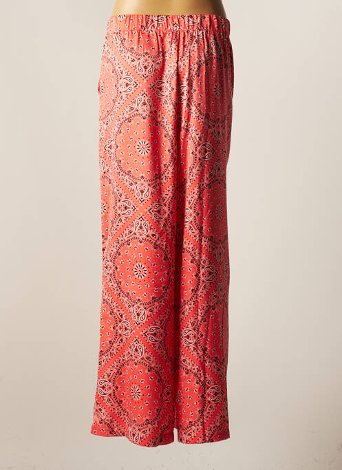 Pantalon larg roz VERO MODA femeie