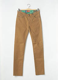 Pantalon slim elasticitate mărime normală maro ROY ROGERS homme