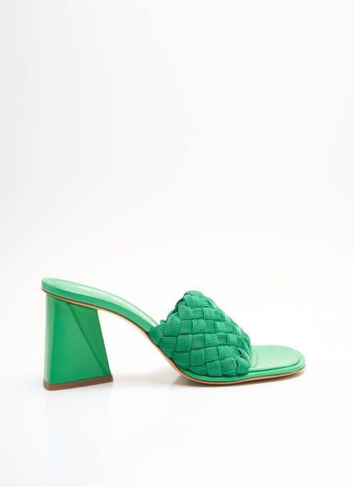 Mulete/Saboți verde STRATEGIA femeie