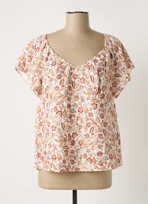 Top bej C'EST BEAU LA VIE femeie