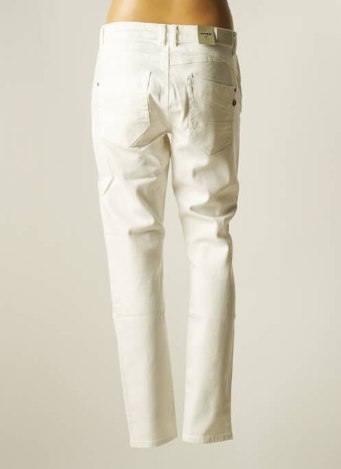 Blugi cu croială slim alb CREAM femeie