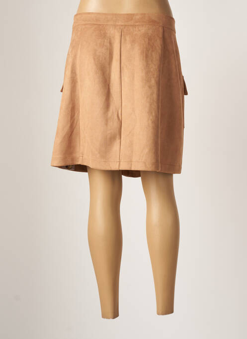 Fustă scurtă bej DEELUXE femeie