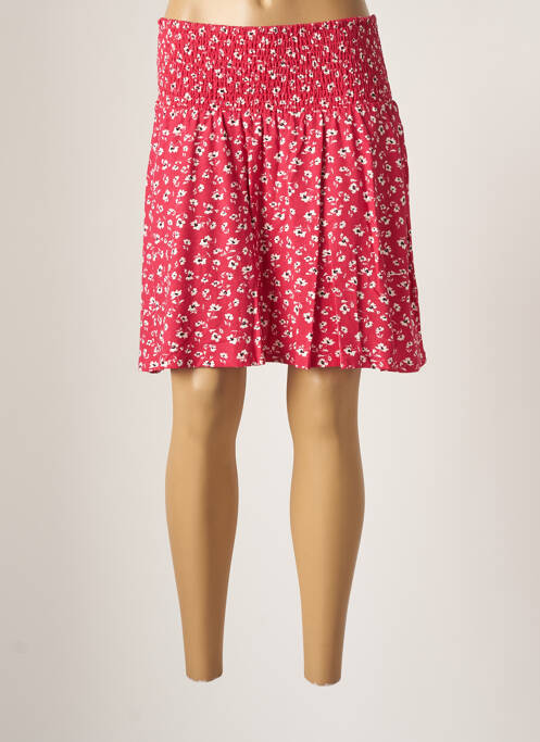 Fustă midi roșu ICHI femeie