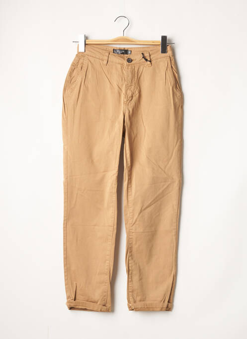 Pantalon drept bej DEELUXE femeie