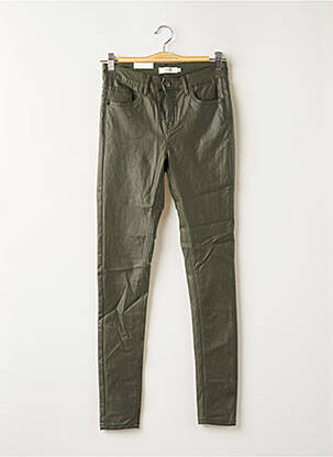 Pantalon slim verde B.YOUNG femeie