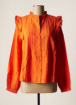 Cămașă portocaliu VILA femeie