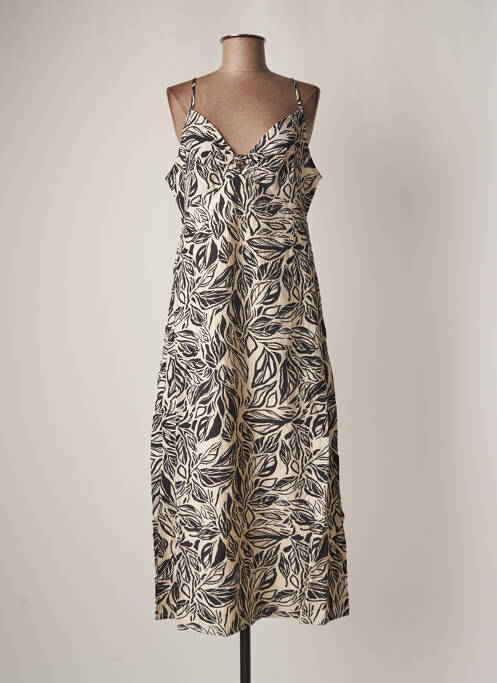 Rochie lungă bej VILA femeie