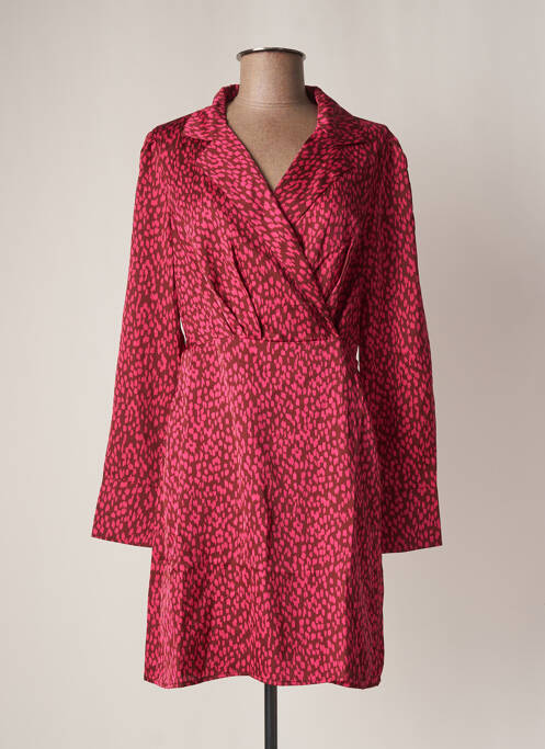 Rochie scurtă roz VILA femeie