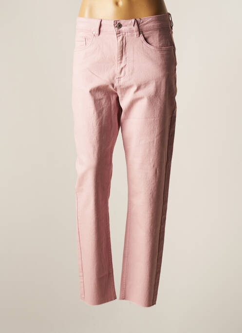 Blugi cu croială dreaptă roz B.YOUNG femeie