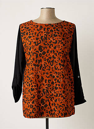 Top portocaliu FRANCK ANNA femeie