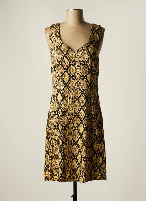 Rochie midi bej LOLA ESPELETA femeie