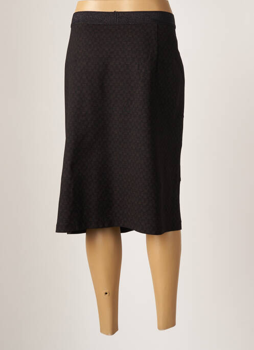 Fustă midi negru CHRISTINE LAURE femeie