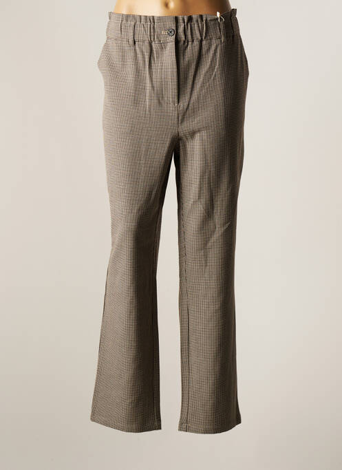 Pantalon chino maro C'EST BEAU LA VIE femeie