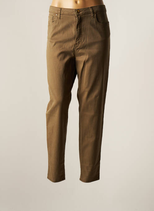 Pantalon slim verde LCDN femeie