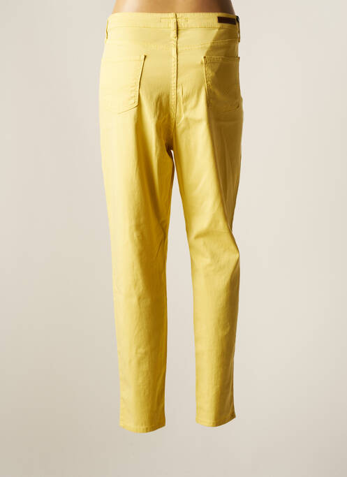 Pantalon slim galben LCDN femeie