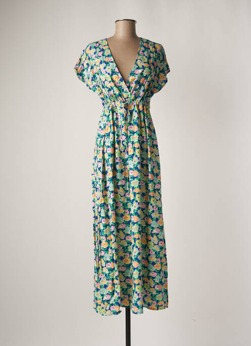 Rochie lungă albastru C'EST BEAU LA VIE femeie