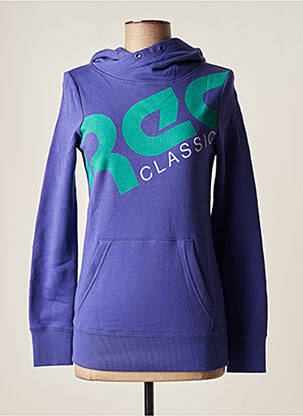 Hanorac cu glugă elasticitate mâneci lungi violet REEBOK femeie