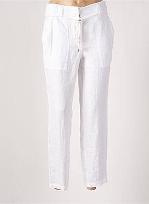 Pantalon drept alb CECIL femeie